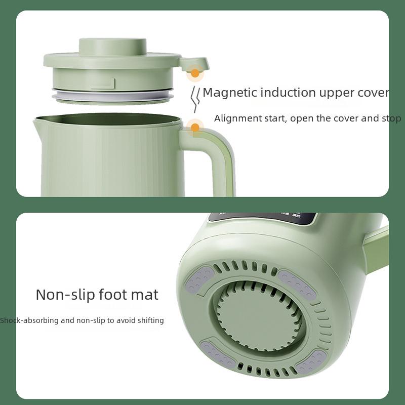 Мини-машина для соевого молока объемом 800 мл: Полностью автоматическая мелкая бытовая техника для 1-2 человек, смешивание продуктов и революционные технологии