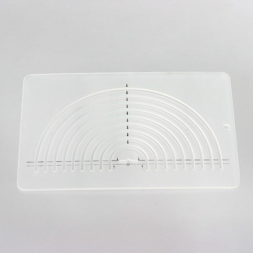 Transparent Sewing Ruler Highly Accurate Patchwork Ruler New Quilting Template for Sewing Quilting
