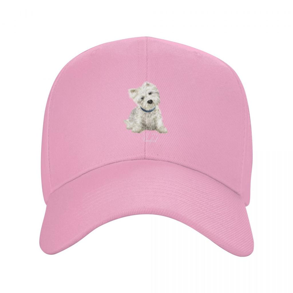 Бейсбольная кепка Sweet West Highland White Terrier для собак, женская дышащая кепка унисекс Westie Puppy Dad Hat, уличная кепка Snapback, кепка