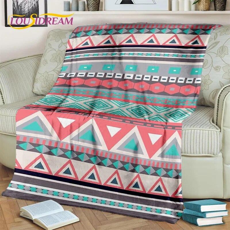 Одеяло в скандинавской богемной серии с турецкими кельтами, мягкое одеяло для дома, спальни, кровати, дивана, пикника, путешествия, офиса, одеяло, детское одеяло