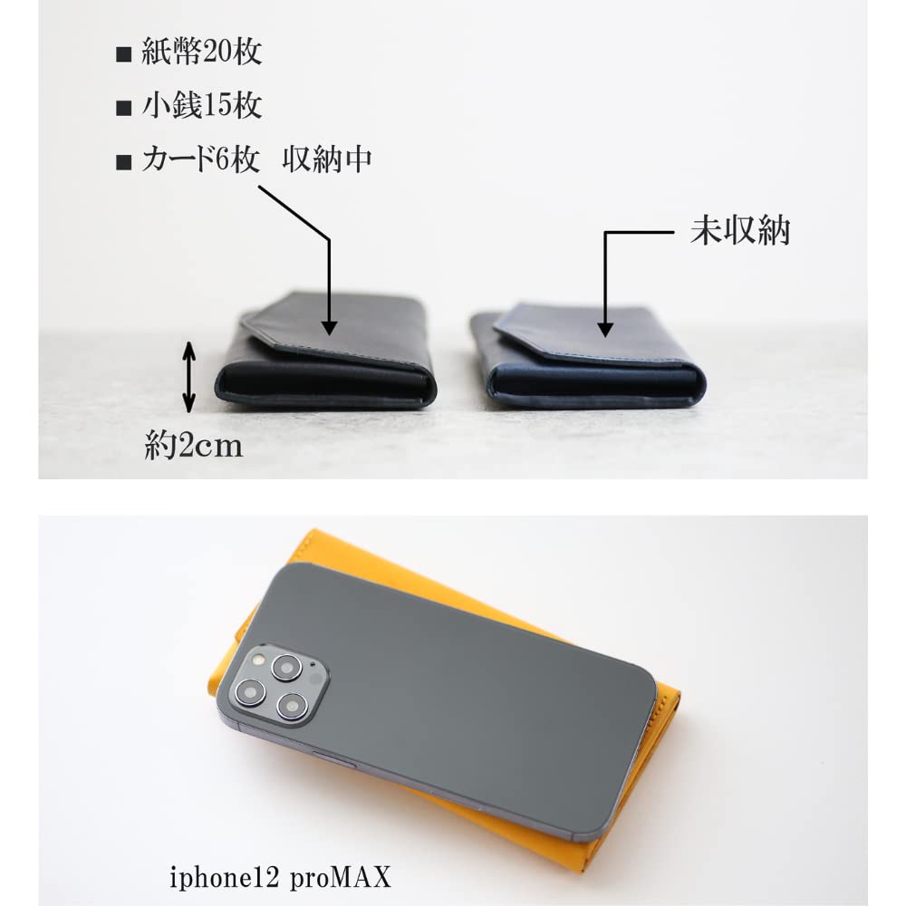 Il modo японский подлинный кожаный длинный кошелек для женщин и мужчин [statusy] (Желтый, левша)