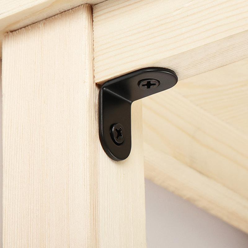 4 шт. угловой кронштейн с кодом 90 градусов, прямоугольный кронштейн, разъем для настенного крепления