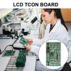 Повышающая плата TCON для ЖК-экрана, модуль с регулируемым входным напряжением 3,3/5 В и 4-канальным выходом CA-408/CA-508