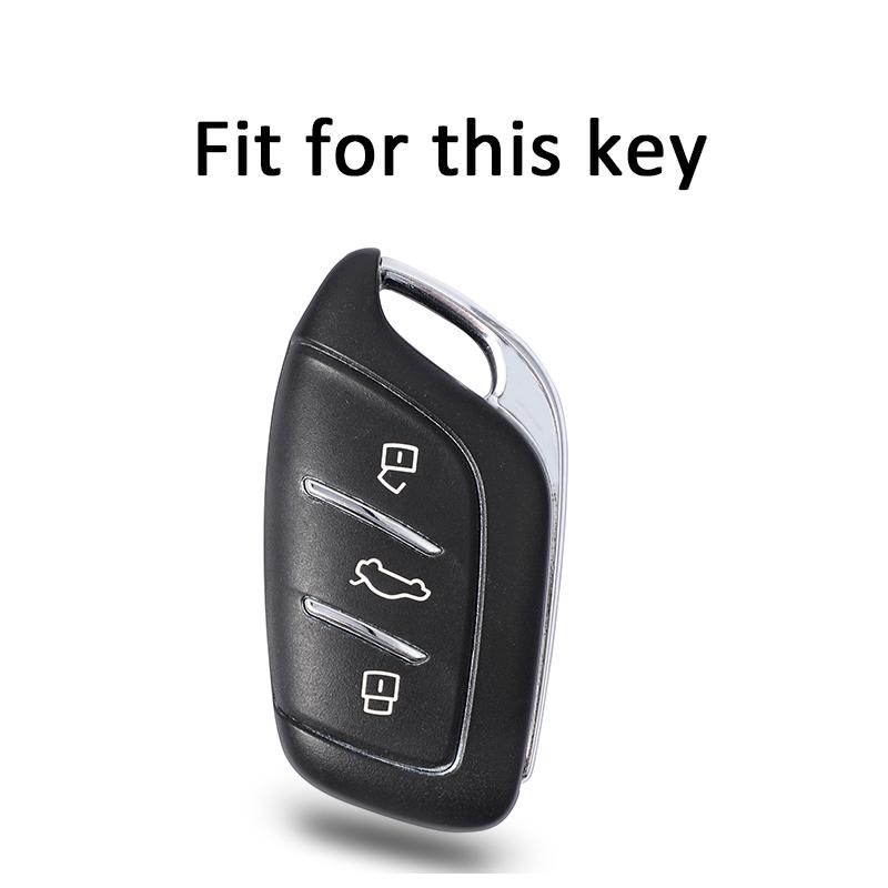 Soft TPU Shell Fob Holder Car Key Case Cover For Roewe RX5 I6 I5 RX3 RX8 ERX5 MG ZS EV MG6 EZS HS EHS 2019 2020
