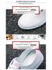 Breathable White Mesh Flat Shoes for Women - Summer Korean Style