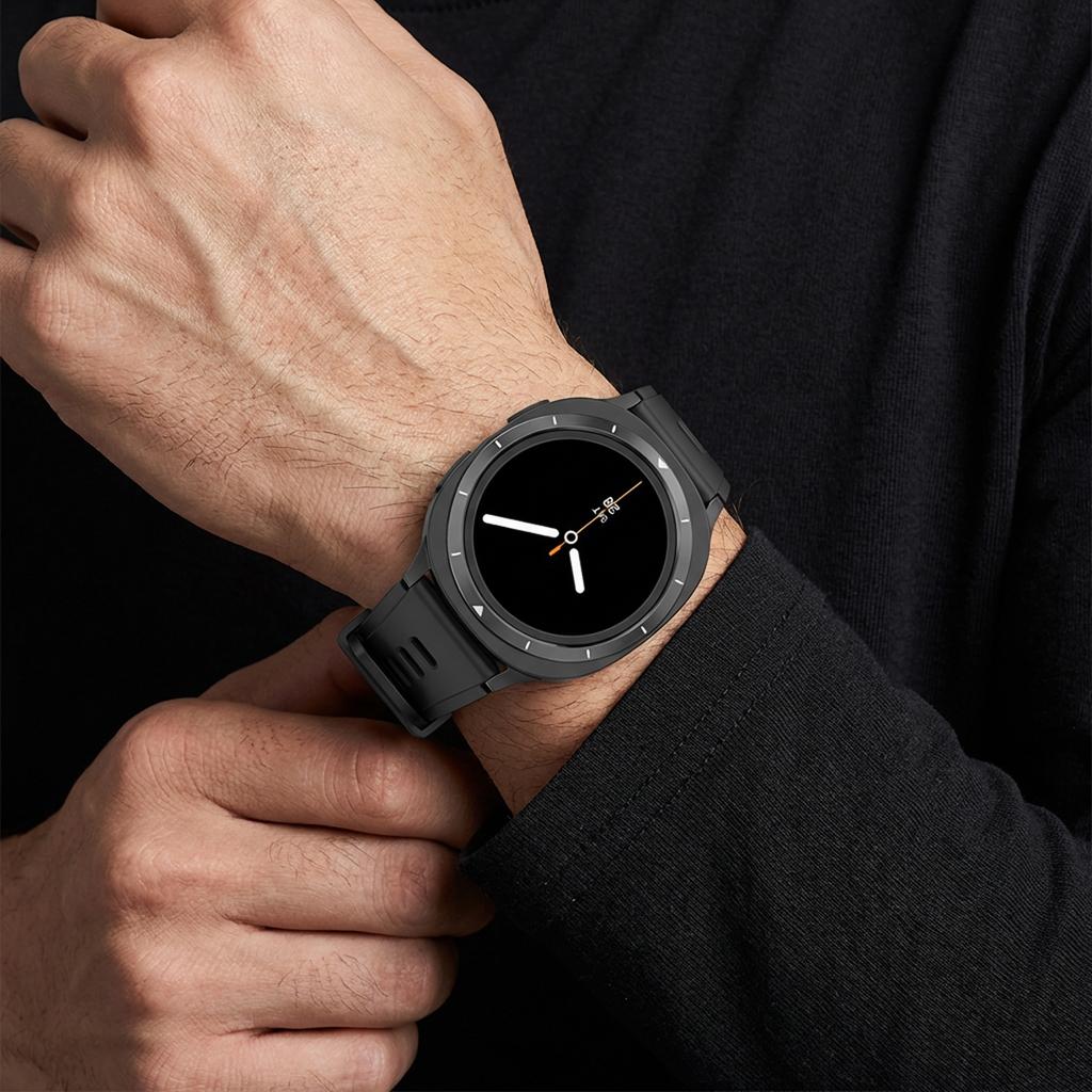 Для Samsung Galaxy Watch 8 40 мм 44 мм Аксессуары Жесткий Ударопрочный Защитный экран Бампер-чехол для Galaxy Watch 8 ПК Металлическая крышка