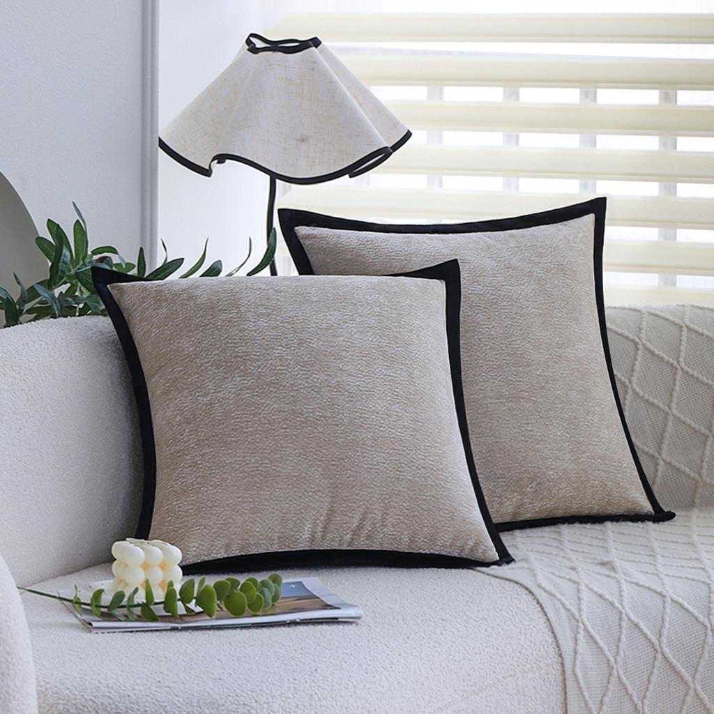 Подушка в стиле французской легкой роскоши, диван, гостиная, цвет овсянки, подушка, высококлассная спальня, подушка для эркерного окна, съемный и моющийся чехол