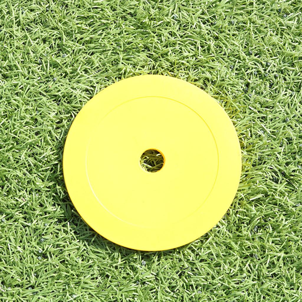Football Training Mark Plate Non-slip Training Vibrant Color Soccer Training Obstacle Round Disc Football Sports