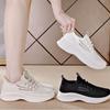 Летняя дышащая полая женская обувь на плоской подошве, низкая, мягкая подошва, слипоны, кроссовки для бега, повседневная обувь