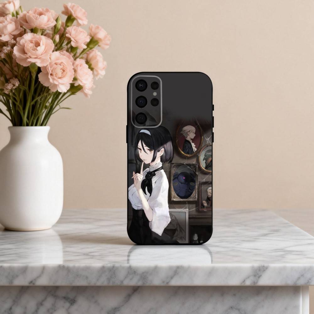 Легкий роман I-Ishura-Чехол для телефона для Samsung S25,S24,S21,S22,S23,S30,Ultra,S20,Plus,Другие Мягкий черный чехол