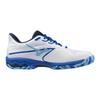 Tennis Shoes Wave Exceedrite 2 OC Artificial Grass Court Club Activities Lightweight Soft Tennis Hard Tennis White X Blue X Navy Cm 3E [Mizuno]