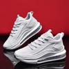 Air Cushion Running Shoes Anti Slip Walking Shoes Men Outdoor Comfortable Fashionable Lace Up Height Increasing Full-length