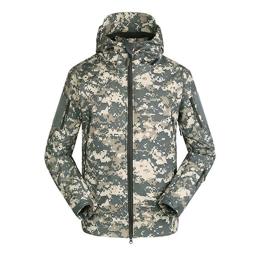 Men Army Hoody Jacket Tactical Military Jacket Waterproof Softshell Jackets
