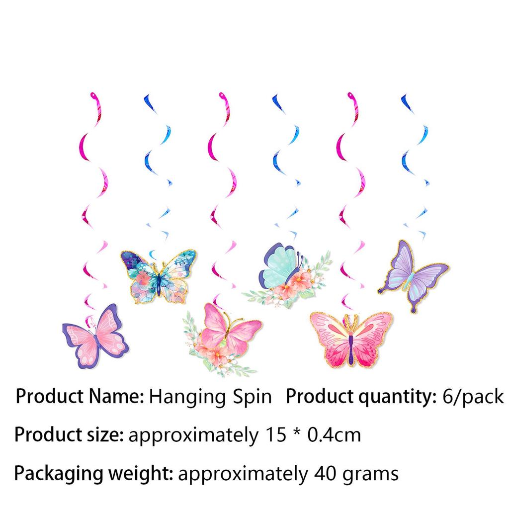 Pink Butterfly Spring Tea Party Tableware: Disposable Cups, Napkins & Banners