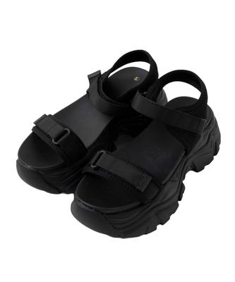 WEGO Размер платформы Тип Толстые Удобные для и Женские сандалии, L, B, Черный, Подошва, Улица, Спорт, На открытом воздухе, Весна, Лето, Осень.