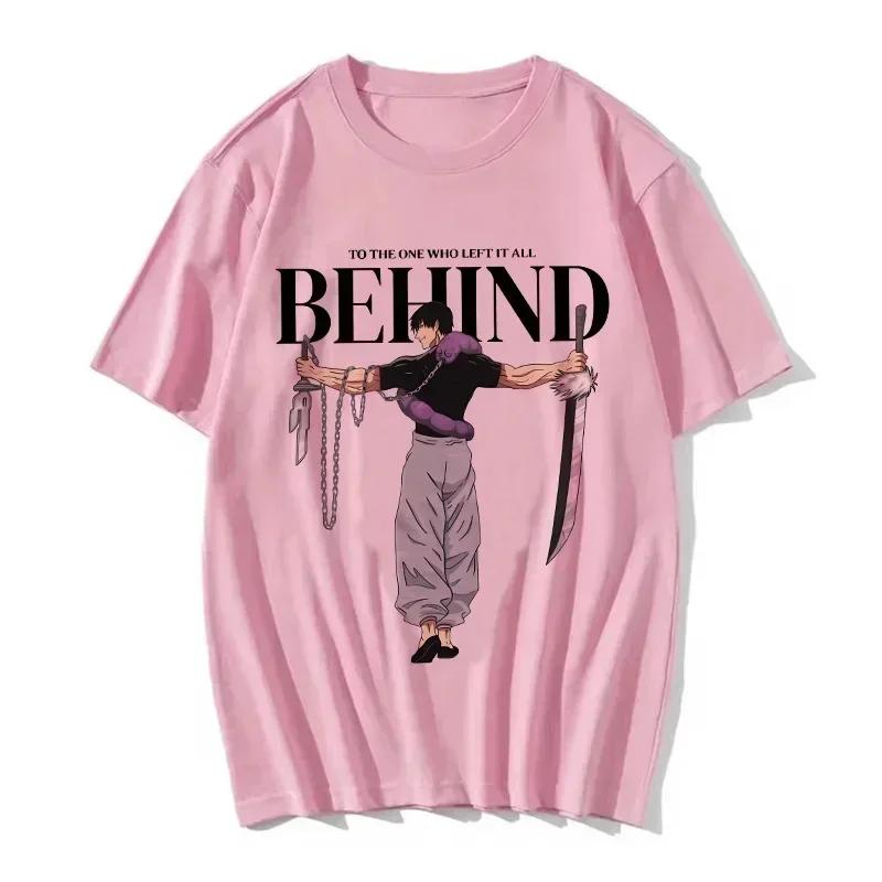 Японская аниме-футболка Jujutsu Kaisen для женщин, унисекс, унисекс, футболки с рисунком Gojo Satoru, женская мода, повседневная футболка, футболка унисексga