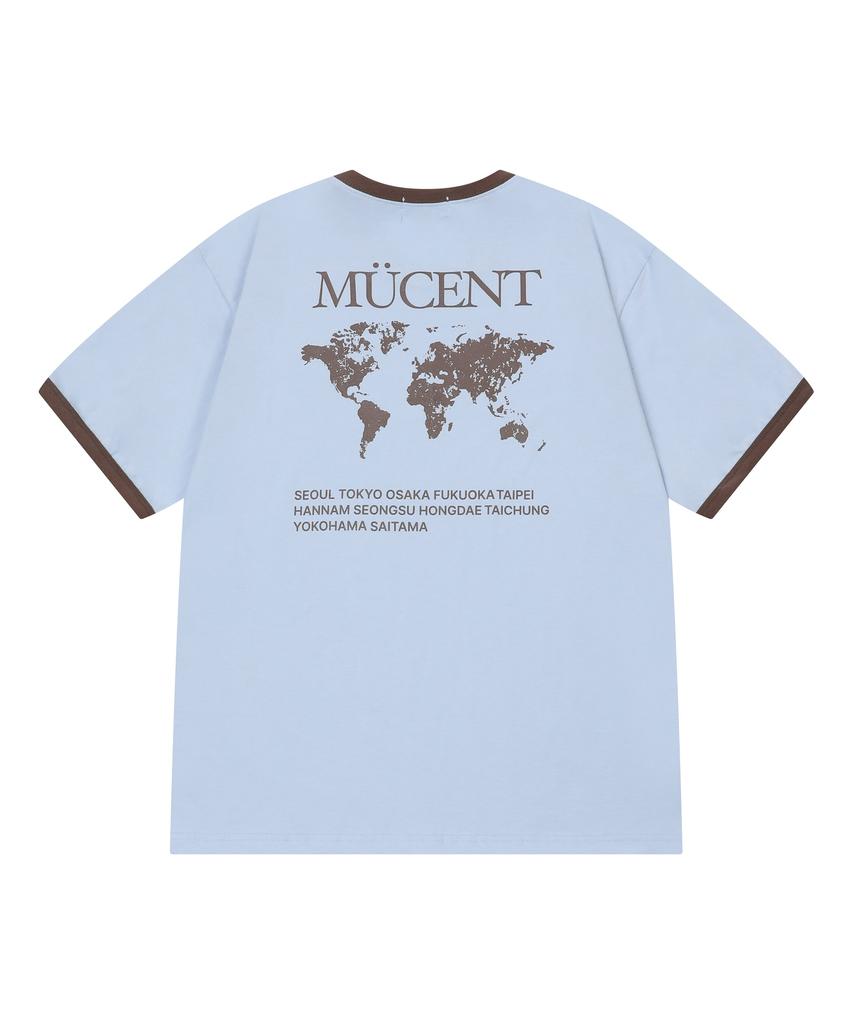 MUCENT Trace Ringer Short Sleeve T-Shirt (3 Colors)