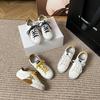 The Same Spot Leather Star Small Dirty Shoes Women's Niche Design Old Versatile Sports Casual Little White Shoes Women's Board Shoes