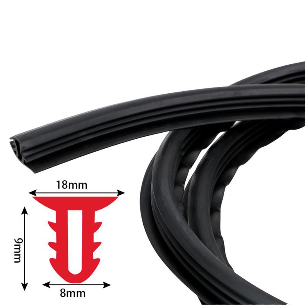 1.6M Auto Dashboard Sealing Strip Noise Sound Insulation Rubber Strips for Mercedes W203 W204 Benz Peugeot 307 206 308 Opel Astra H J G