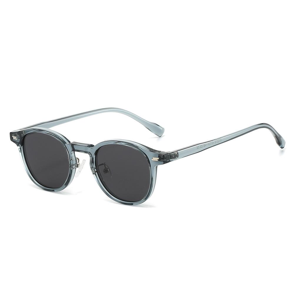 TP niche retro polarized sunglasses men and women personalized sunglasses TR light concave styling ins Internet celebrity tide