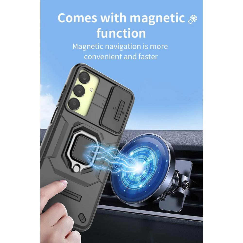 Военный защитный чехол-держатель для Samsung Galaxy S24 Plus Ultra M15 F15 A55 A15 A35 A25 M55, чехол для телефона с кольцом-подставкой, жесткая задняя защитная крышка