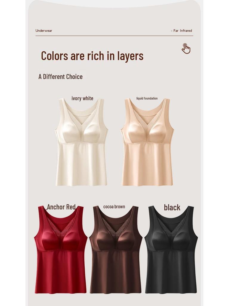 Кружевной атласный антибактериальный бюстгальтер с согревающей спинкой и эффектом разглаживания - Женский 10A с комфортной поддержкой