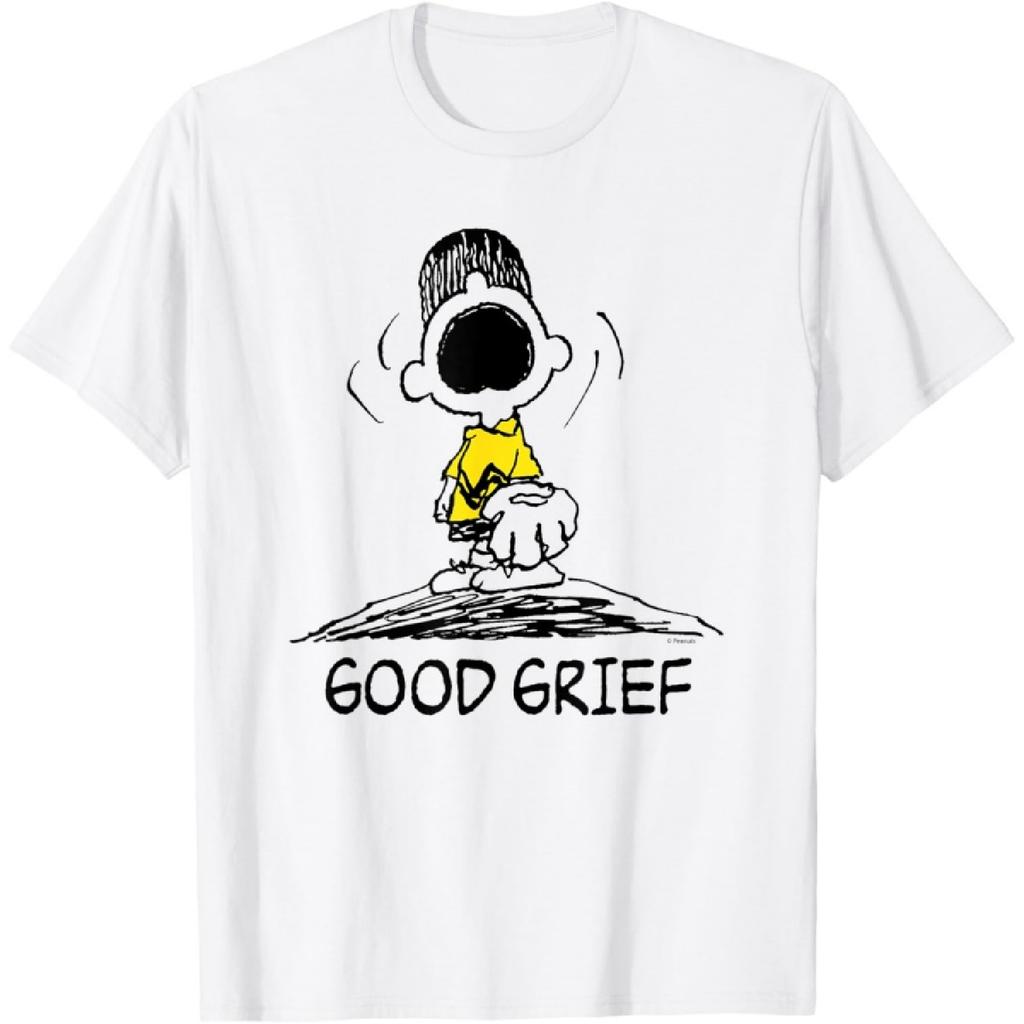 Peanuts - Charlie Brown Good Grief Baseball Mound T-Shirt