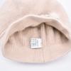 SOMALER Cashmere Winter Beret Hats for Women Knitted Middle-aged Lady Caps Bowknot Decoration On Side