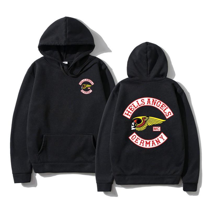 Мужская толстовка Мотоциклетного клуба Hells Angels Германия