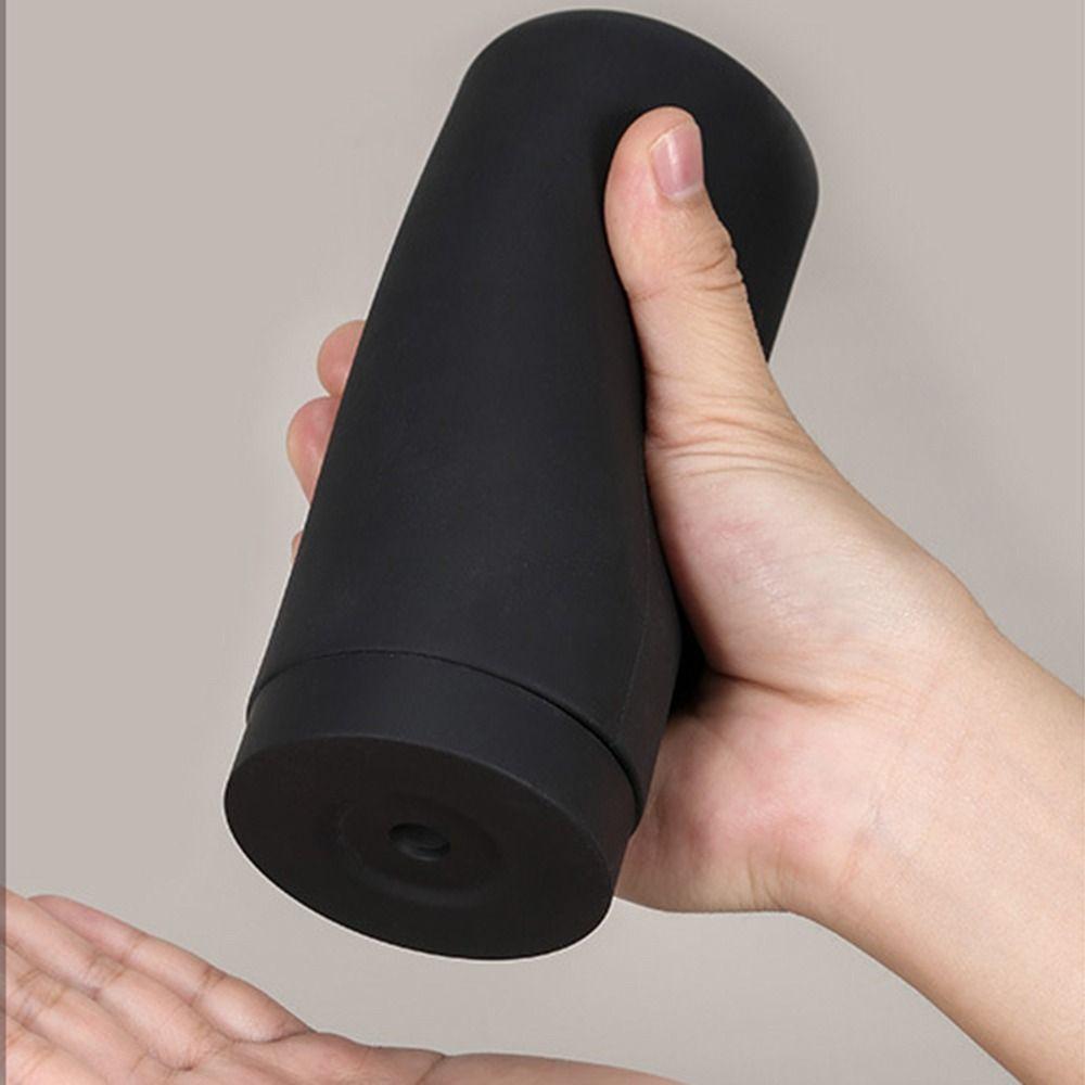 240ml Capacity Silicone Squeeze Bottle Leakproof Design Flexible Silicone Portable Lotion Dispenser Squeeze Type