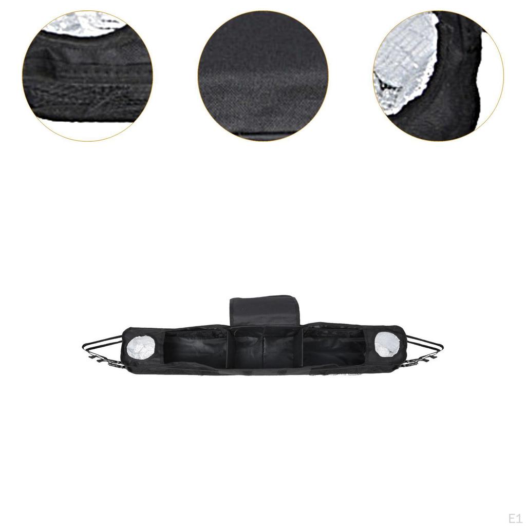 Передняя корзина для гольф-кара, органайзер для груза с подстаканниками, увеличенное отделение, большая вместимость, премиум-класса