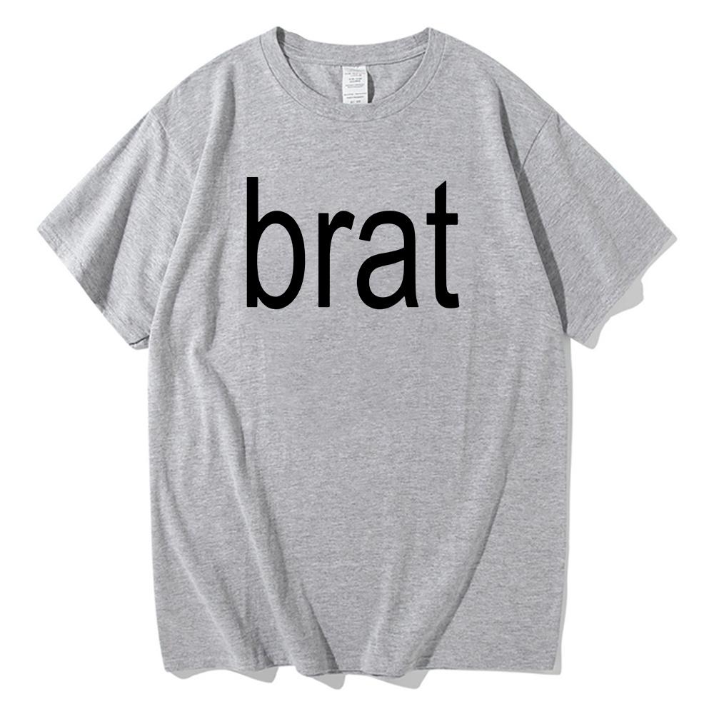 Brat Album 2024 Tour T-shirt Charli XCX with Special Guest Shygirl Tee-shirt Casual Cotton High Quality Women Tshirt Unisex Tees