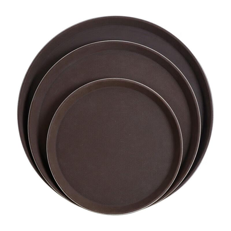 Homeglen Утолщенный Нескользящий Пластиковый Поднос для Сервировки