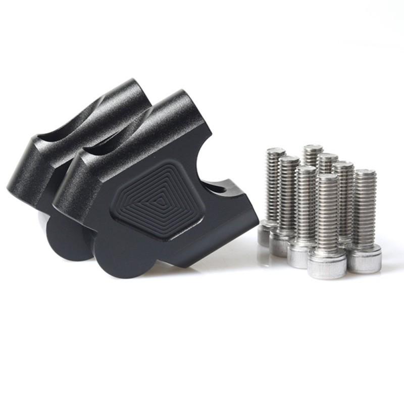 Motorcycle Handlebar Risers Benelli TRK502 TRK502X Leoncino 500 X Upgrade Height Rearward Offset