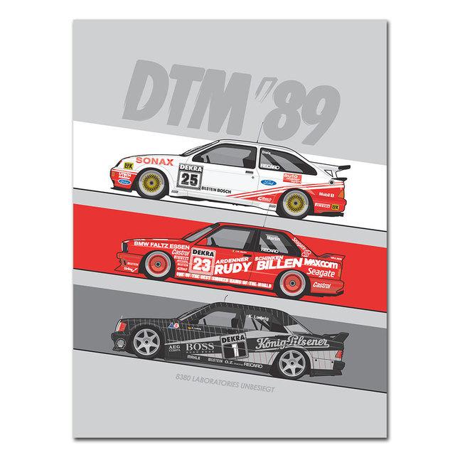 Классический гоночный автомобиль LE MANS, постер с принтом на холсте, картина для домашнего декора, Настенная картина для гостиной, офиса, безрамное Cuadros, без рамки