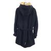 SHAREEF Made In Japan Wool Coat 2 Navy Fur Hood Men's Used