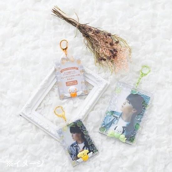 Sanrio Trading Card Holder (Enjoy Idol) Kuromi Approximately Width 7.4 Depth 0.8 Height 10.5 cm Storage Size Within 9.2 6.6 689793