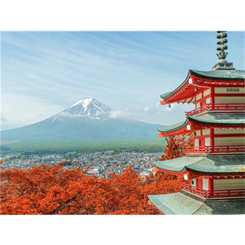 3D алмазная живопись Пейзаж Вышивка крестом DIY Алмазная вышивка вишни картина со стразами украшение дома