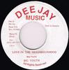 7inch Record BIG YOUTH - Love In The Neighbourhood NONE Dee Jay Music US Reggae, Ska & Dub Used