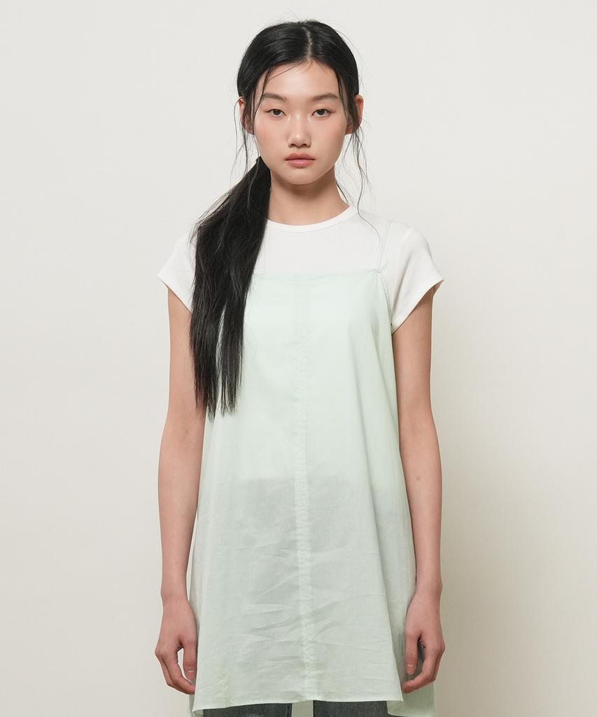 General Idea Cotton Sleeveless Dress [Mint] / Gf2Lop508