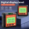 Цифровой угломер 360 градусов с магнитным основанием, уровень, транспортир, угломер, мини-инклинометр для домашнего декора