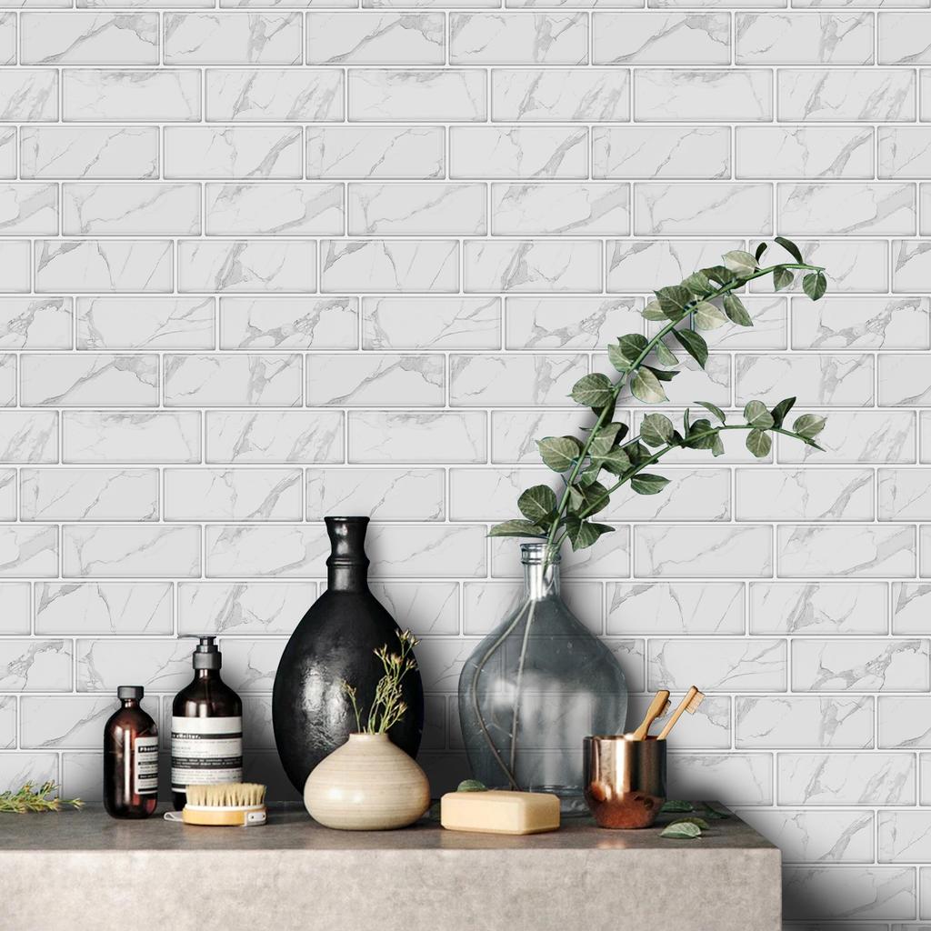 Мозаичная наклейка на плитку особой формы, кухонная плита маслостойкая водонепроницаемая самоклеящаяся ПВХ наклейка на стену обои