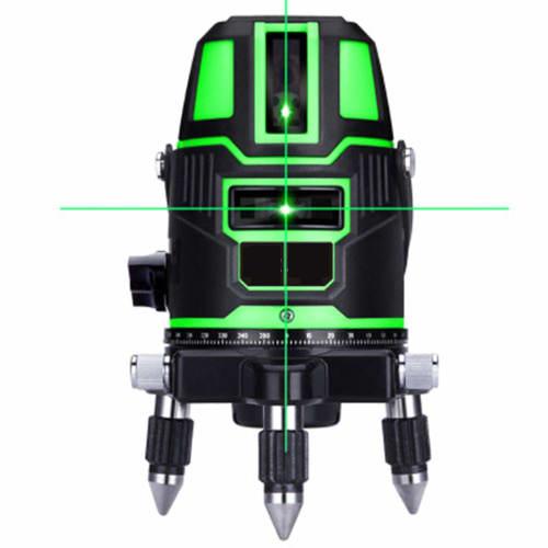 Green Laser Level, 5 Lines, 6 Points, Full Line, High Precision, Full Line, Optical Measuring Instrument, Lightweight, Marking, Construction, Foundati
