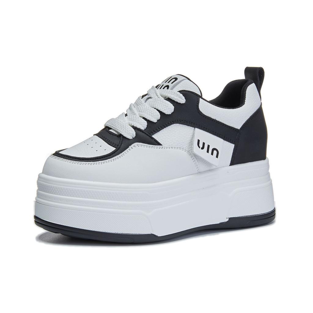 9 см натуральная кожа женские весенние кроссовки на танкетке на платформе осенние массивные удобные туфли на каблуках женские модные дышащие женские