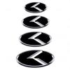 1Pc 3D ABS Car Front Hood Badge Sticker Rear Trunk Logo Emblem Decal Auto Decoration Accessories