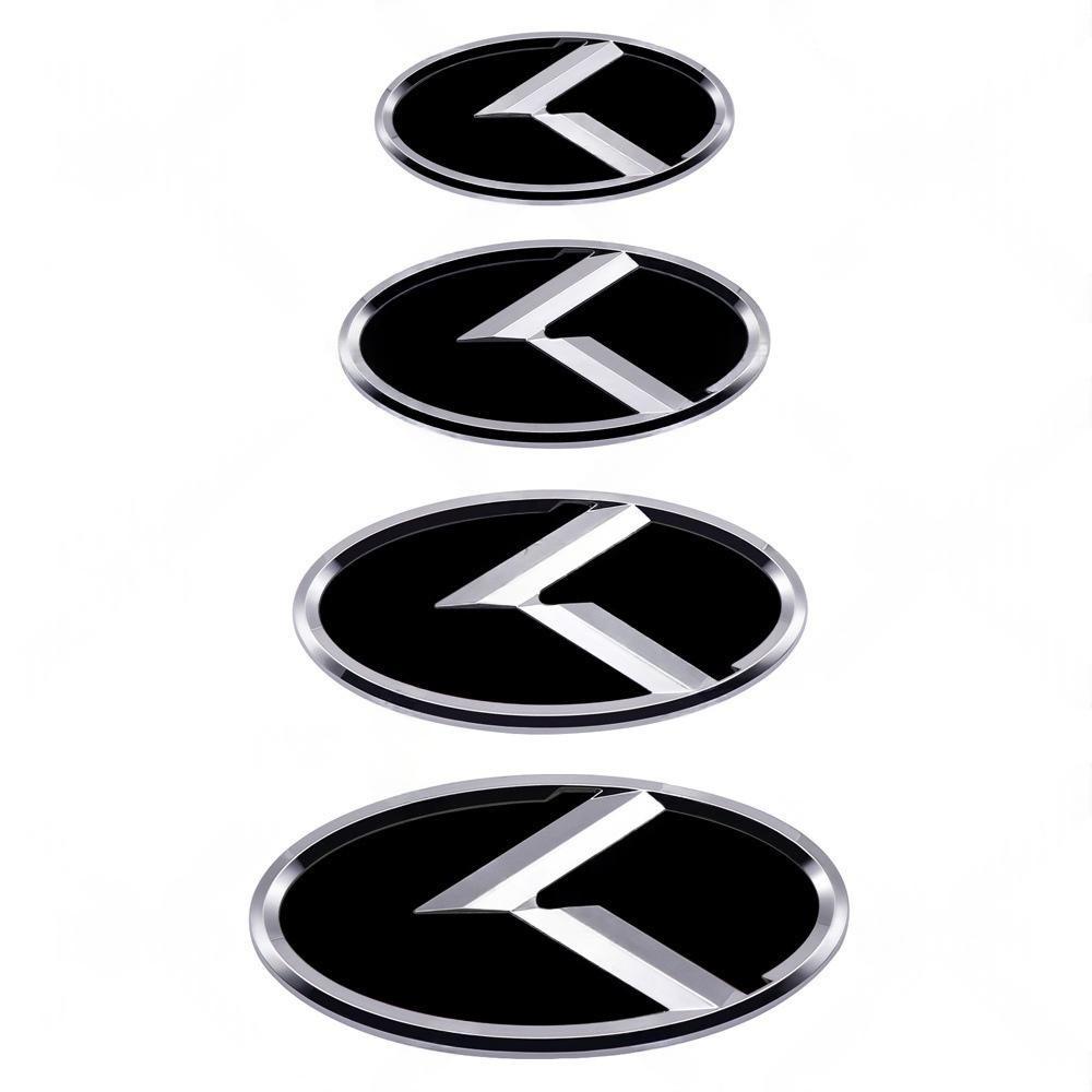 1Pc 3D ABS Car Front Hood Badge Sticker Rear Trunk Logo Emblem Decal Auto Decoration Accessories