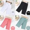 Girls' Elastic Shark Pants: Korean-Style Summer Yoga Shorts