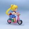 13 см Аниме Фигурка Сейлор Мун Q Версия Цукино Усаги Едет на Велосипеде Коллекция Фигурок Декор для Рабочего Стола Украшение Кукла Игрушка для Детей Подарок