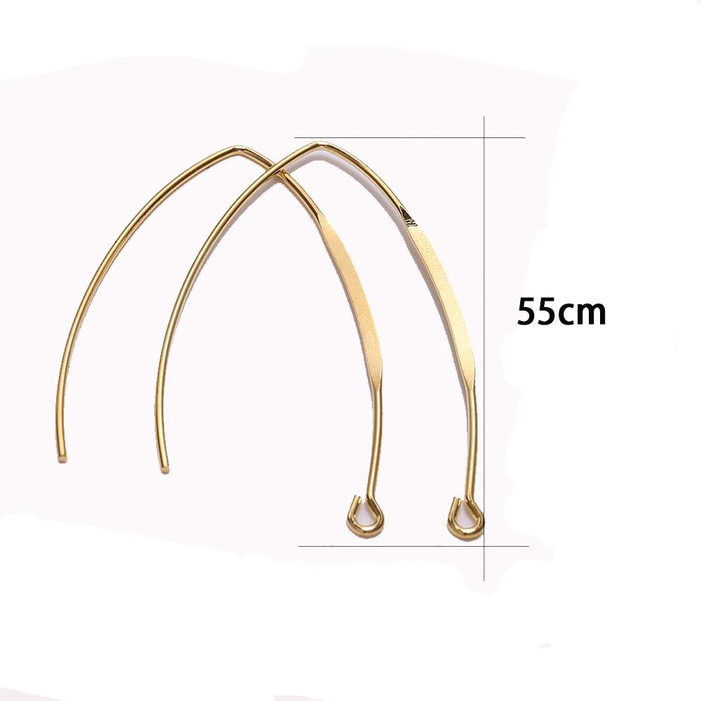 20 шт., золотые, родиевые, медные, французские V-образные крючки для сережек, фурнитура, ушной крючок, проволочные настройки, базовые настройки для изготовления ювелирных изделий