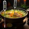 Мясные термометры Цифровые кухонные термометры для приготовления пищи с длинным щупом для гриля, конфет, кухни, барбекю, коптильни, духовки, масла, молока